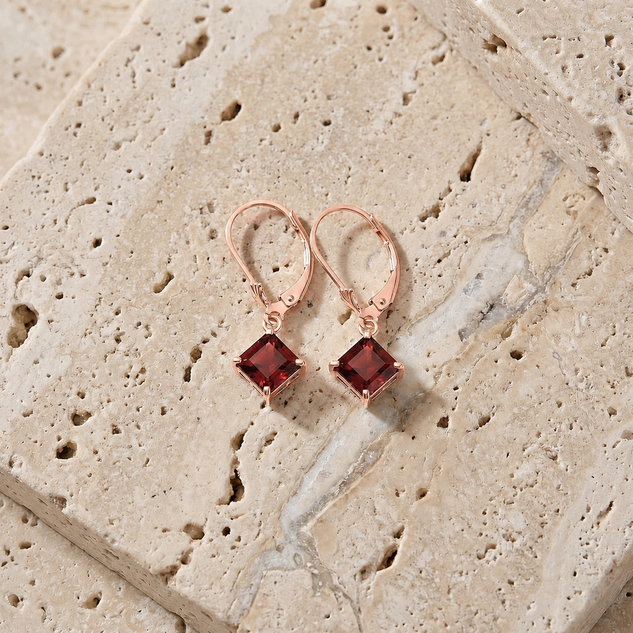Rose Gold Garnet — Lauriana