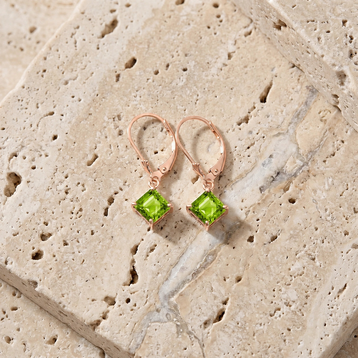 Rose Gold Peridot — Lauriana