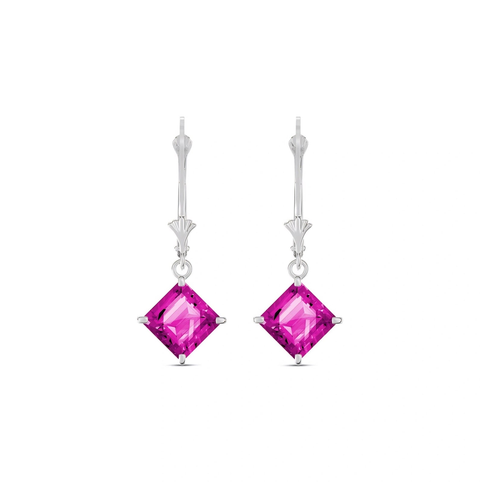 White Gold Pink Topaz — Lauriana