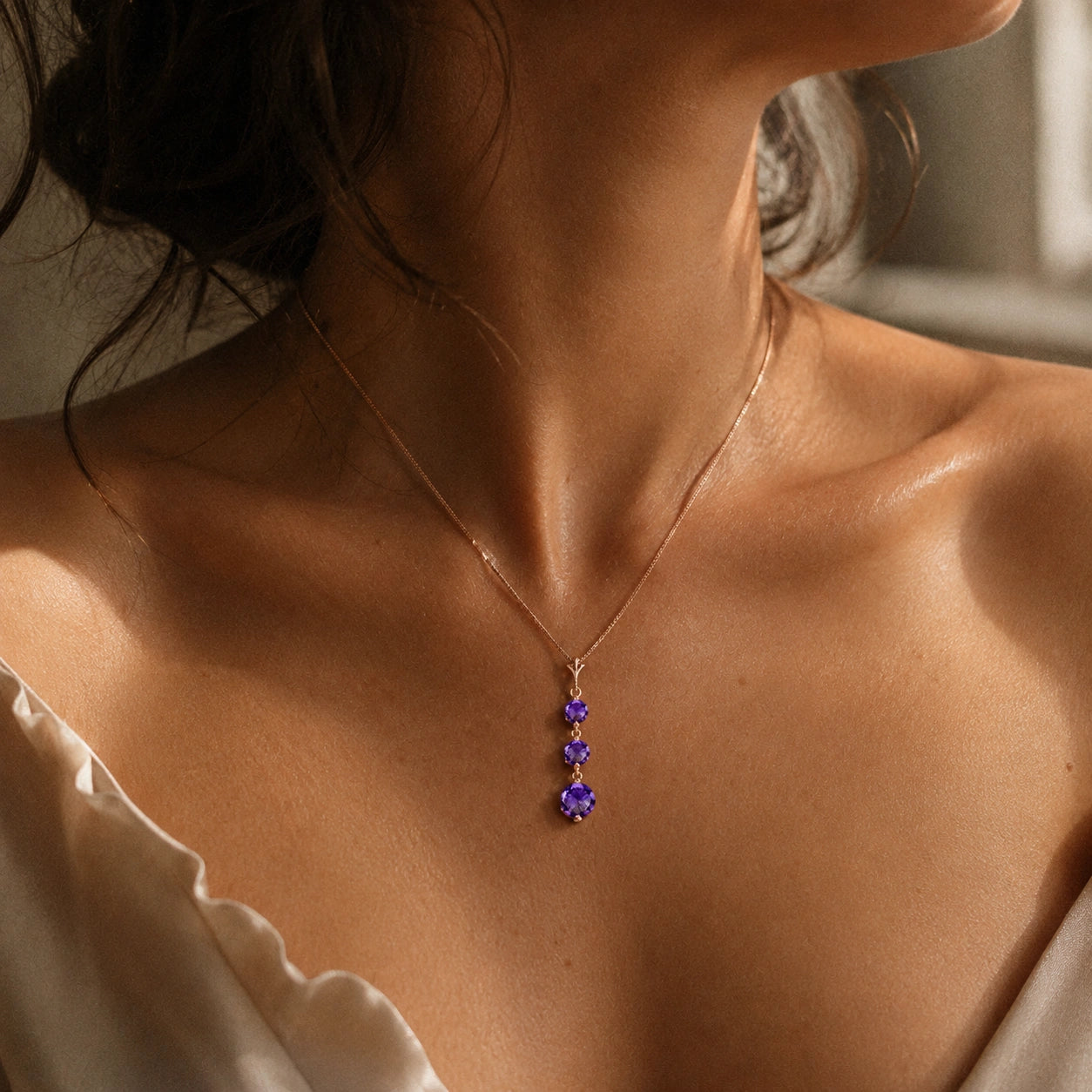 Rose Gold Amethyst — Leonilde