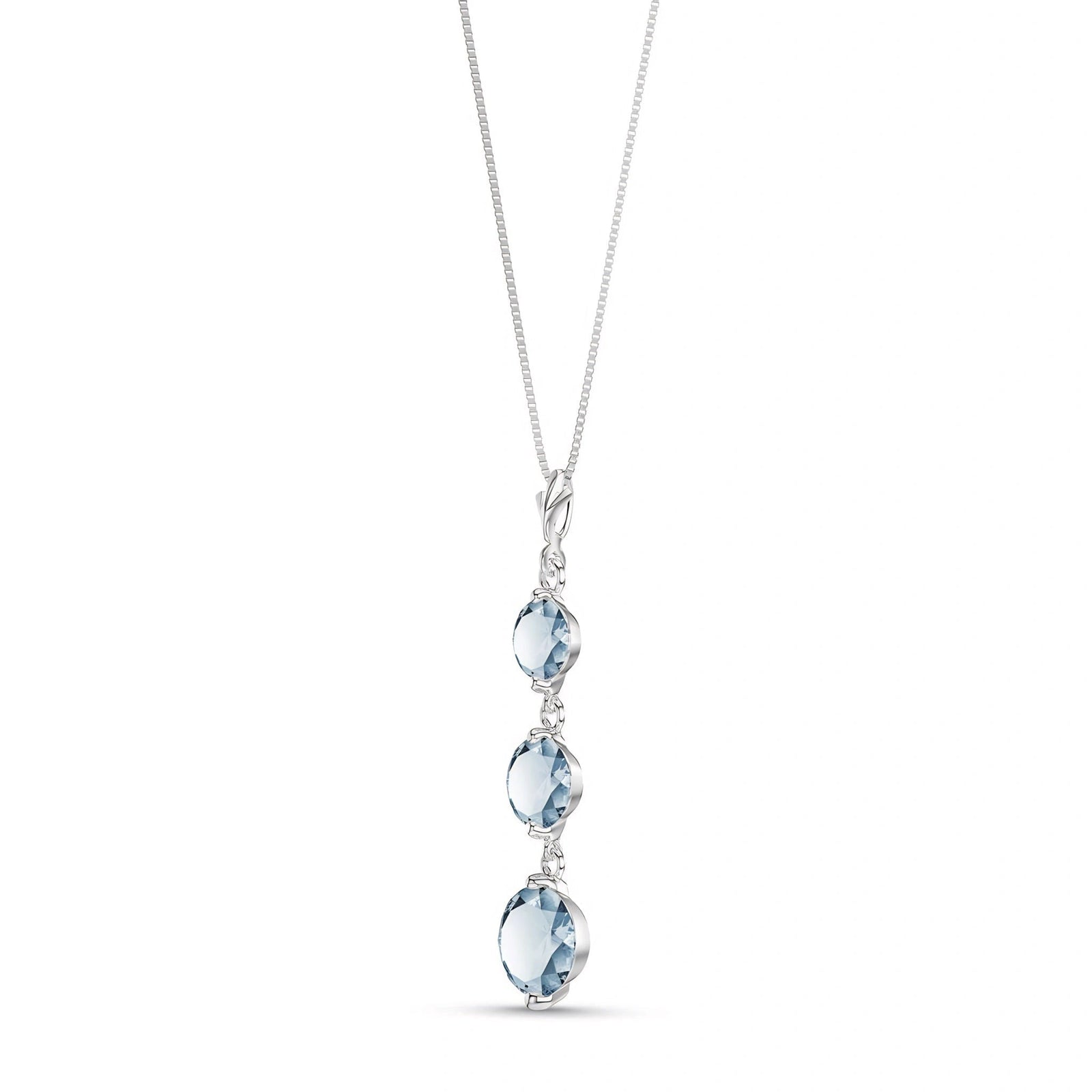 White Gold Aquamarine — Leonilde