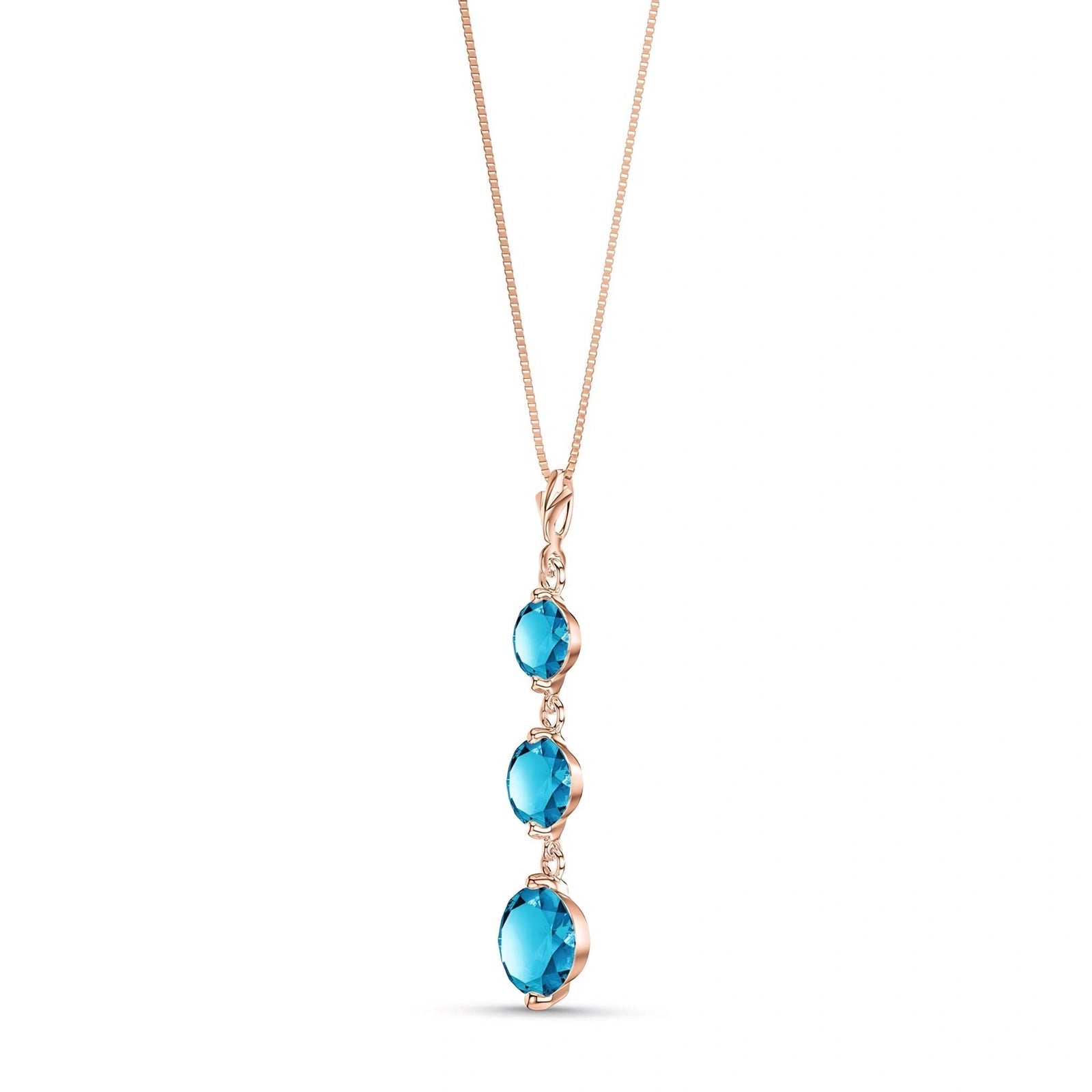Rose Gold Blue Topaz — Leonilde