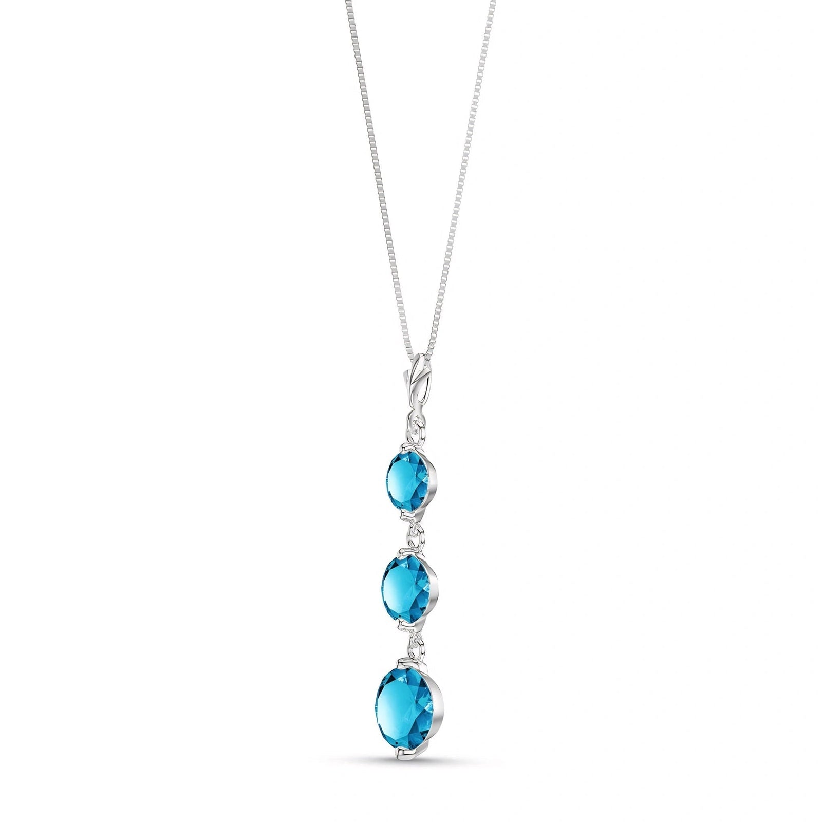 White Gold Blue Topaz — Leonilde