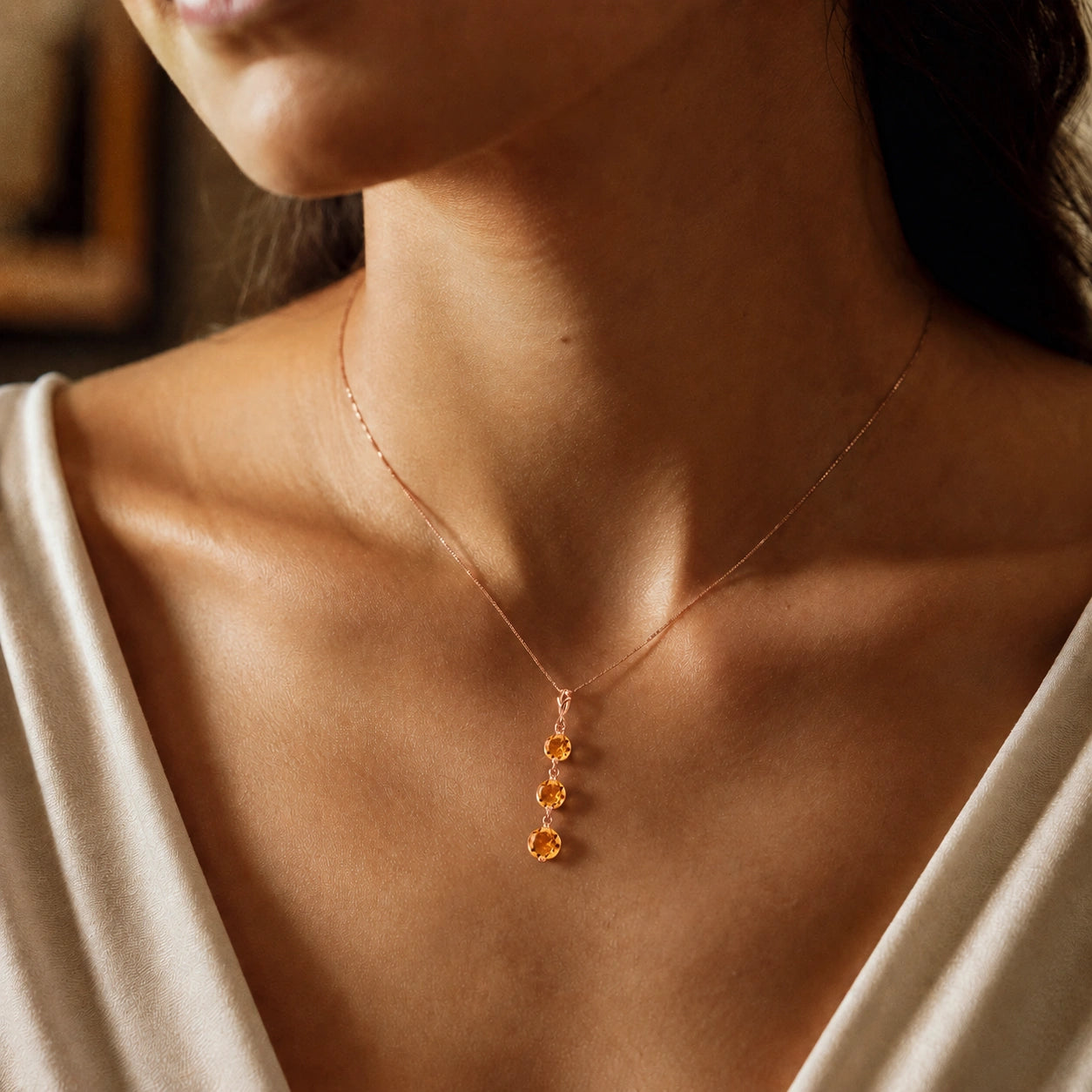 Rose Gold Citrine — Leonilde