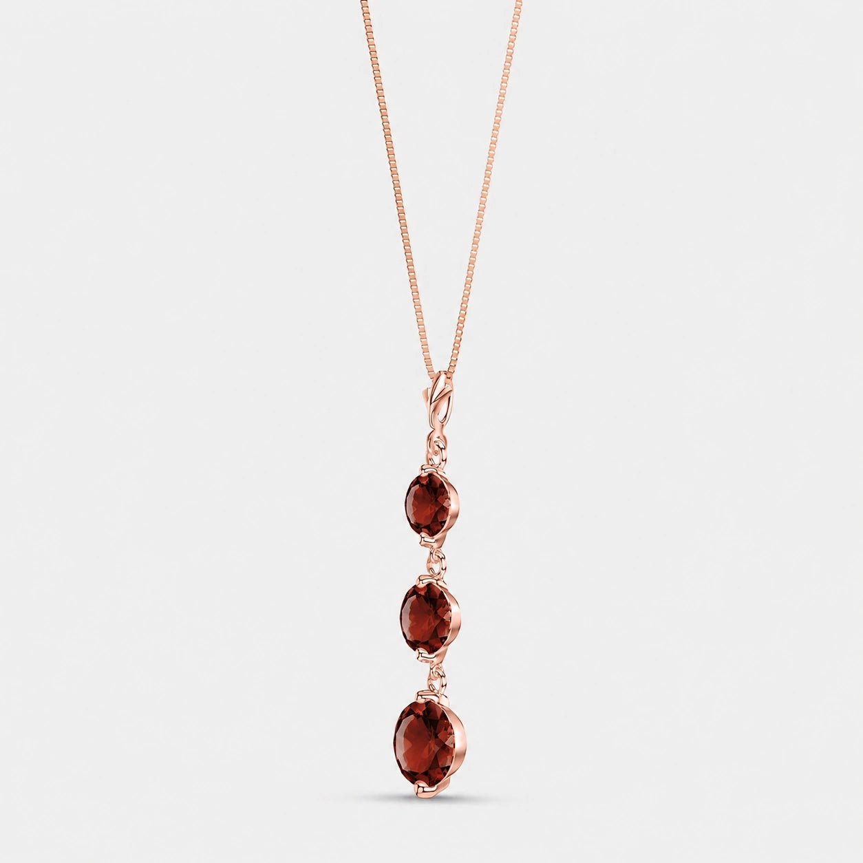 Rose Gold Garnet — Leonilde