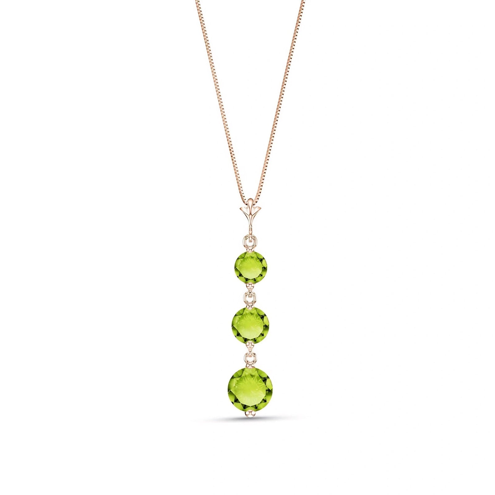 Rose Gold Peridot — Leonilde