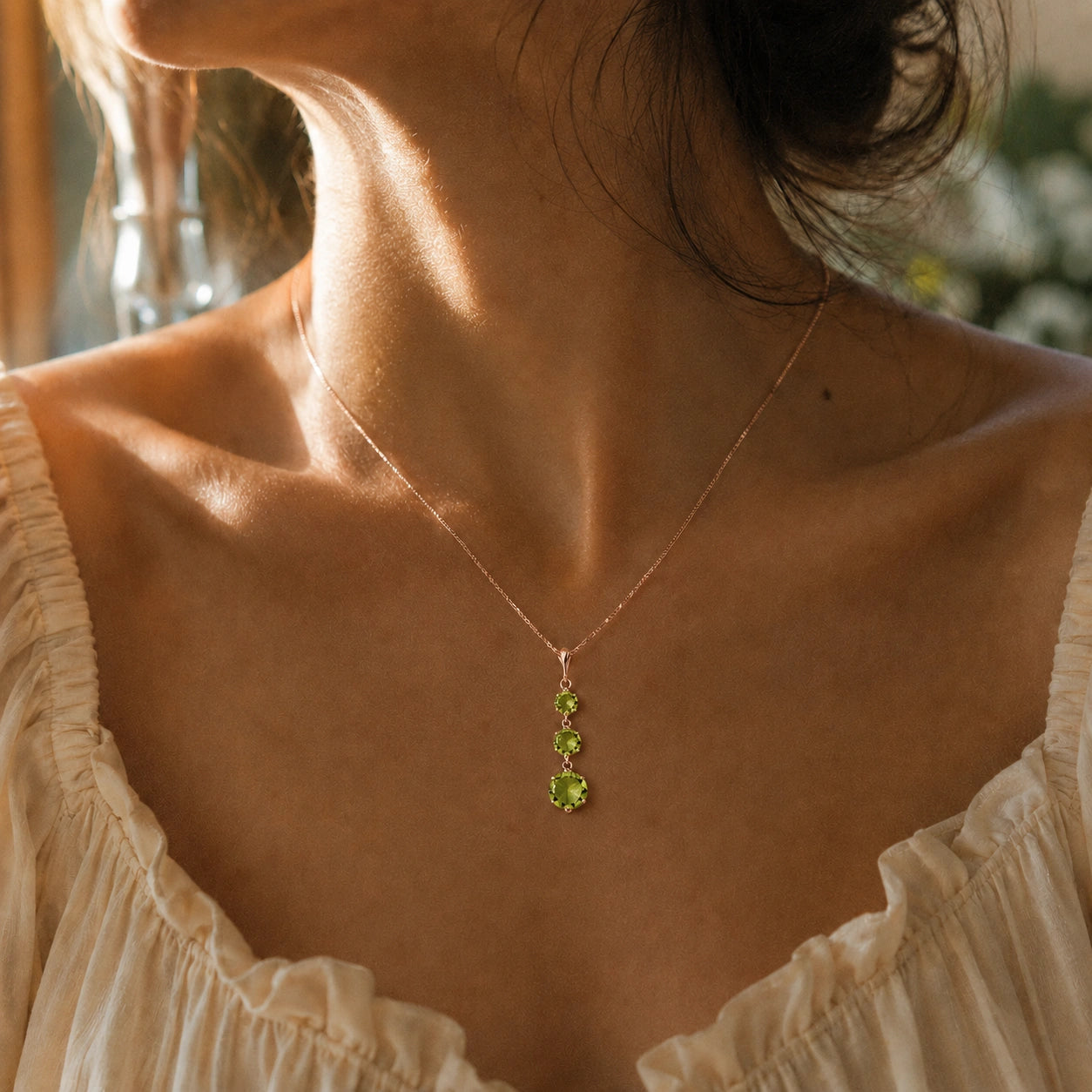 Rose Gold Peridot — Leonilde