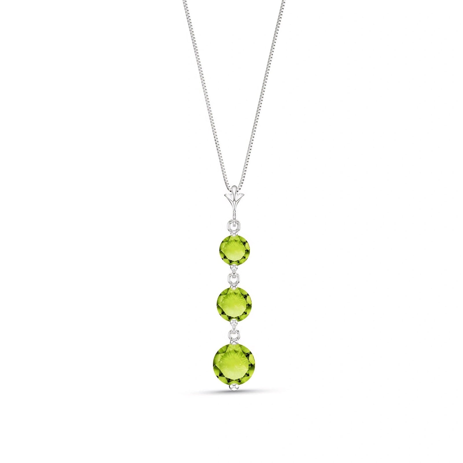 White Gold Peridot — Leonilde