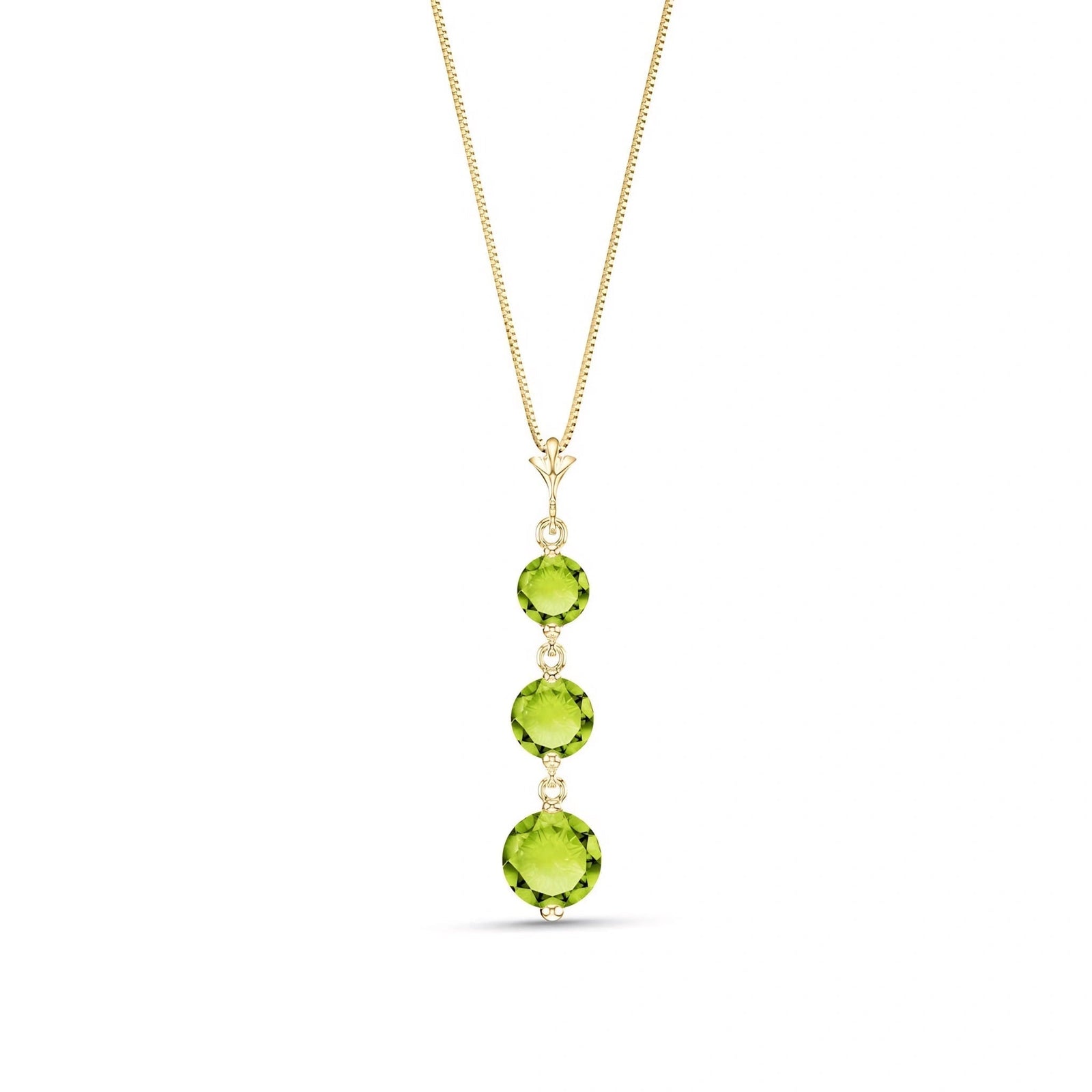 Yellow Gold Peridot — Leonilde
