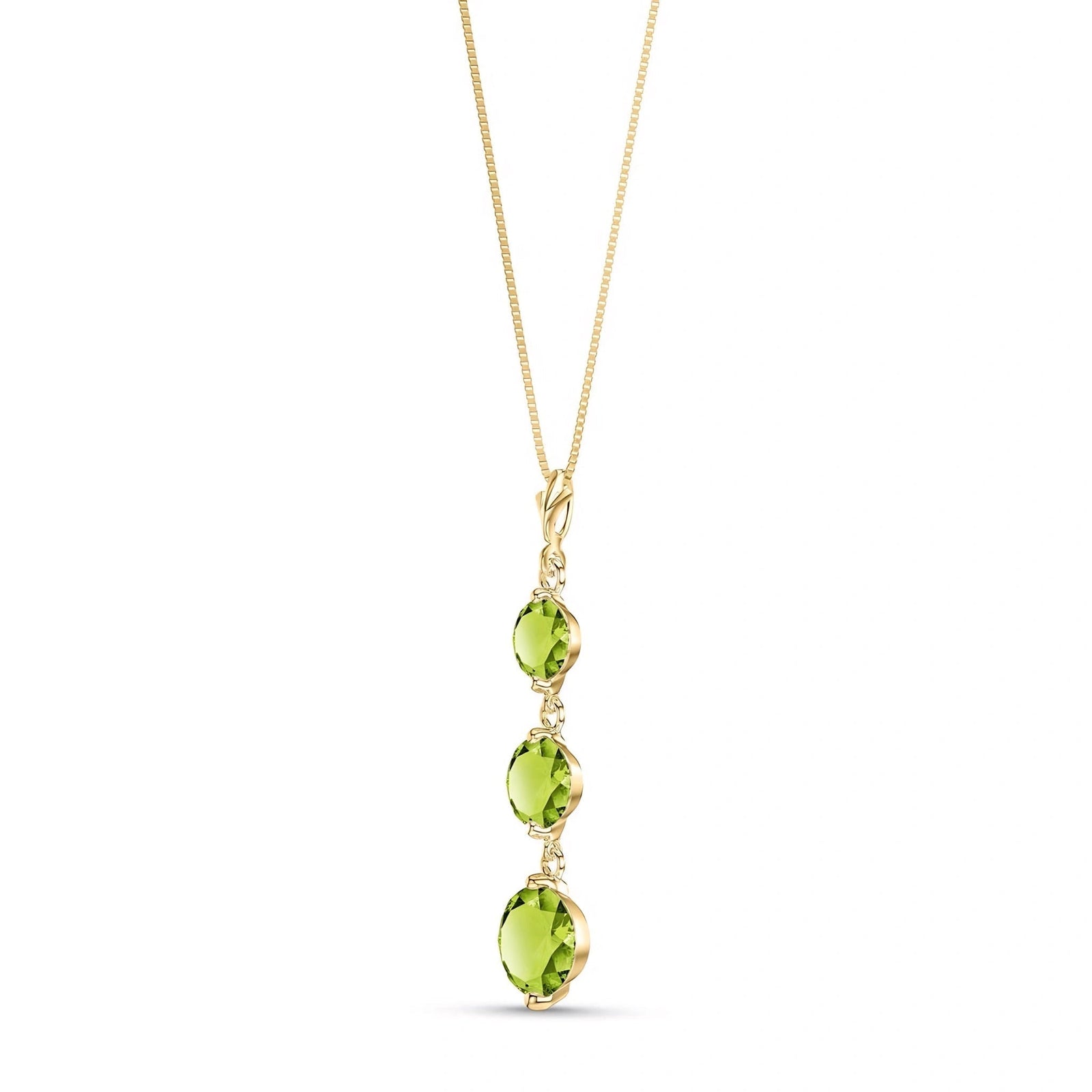 Yellow Gold Peridot — Leonilde