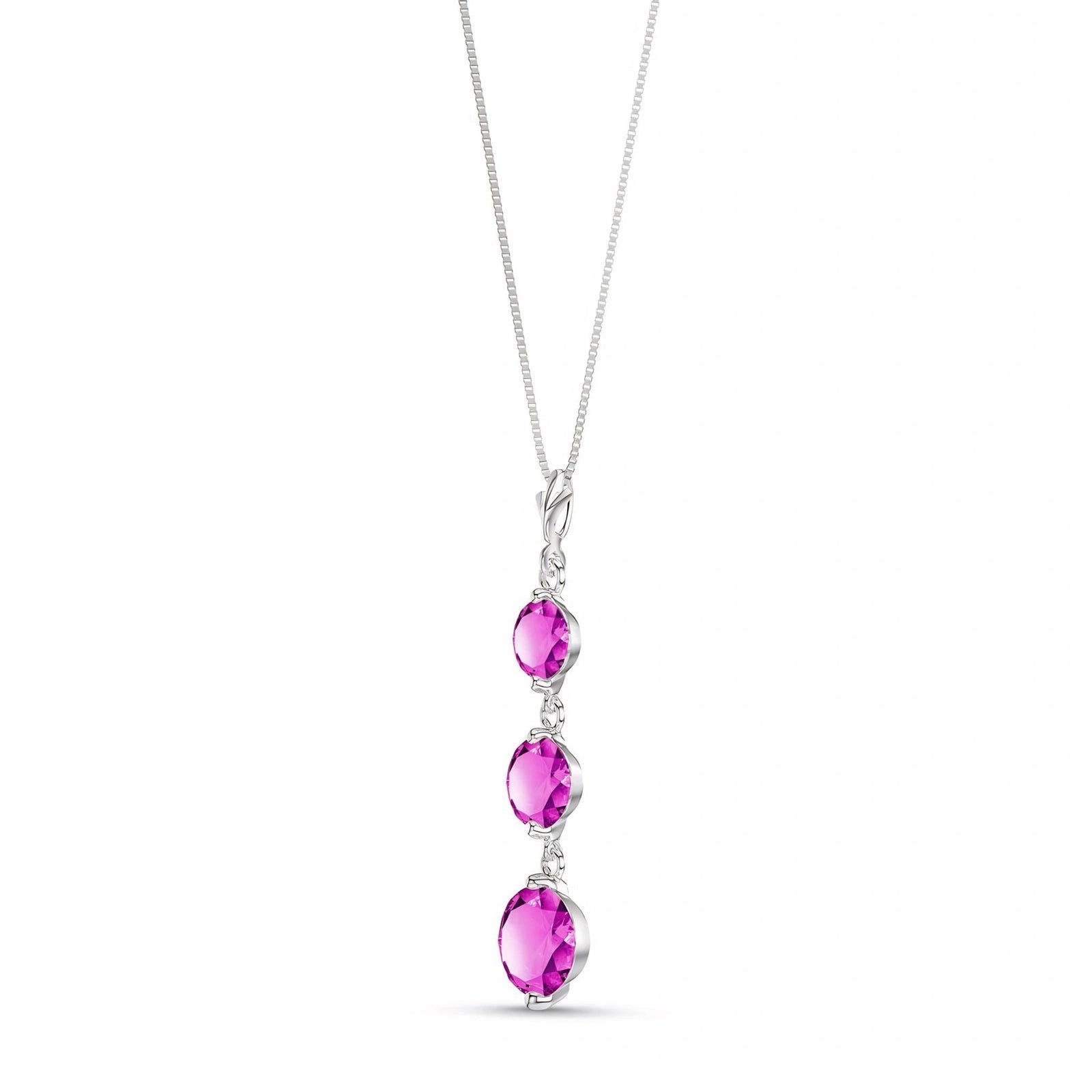 White Gold Pink Topaz — Leonilde