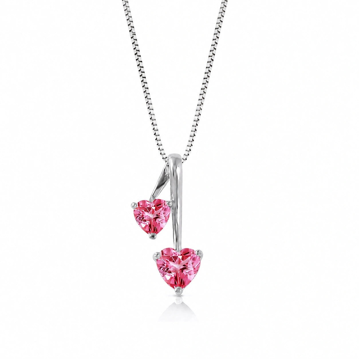 White Gold Aura Necklace Citrine 10K — Berenice