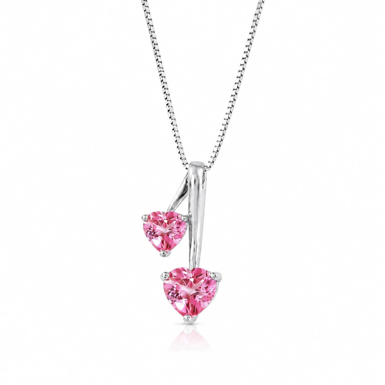 White Gold Aura Necklace Citrine 10K — Berenice