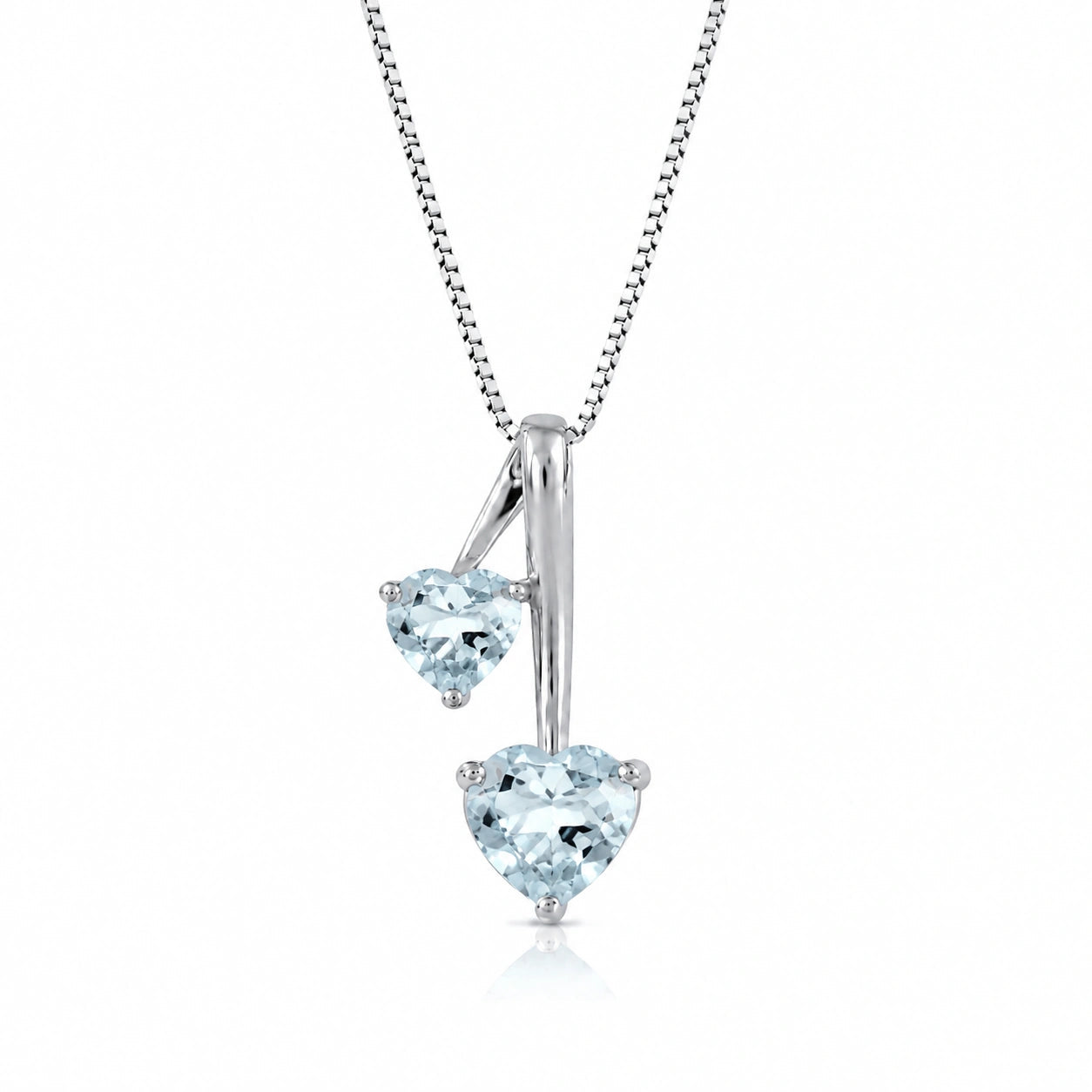 White Gold Aura Necklace Peridot 10K — Berenice