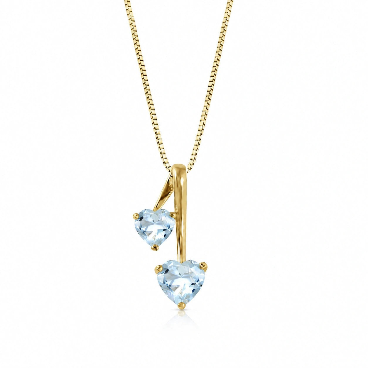 Yellow Gold Aura Necklace Peridot 10K — Berenice