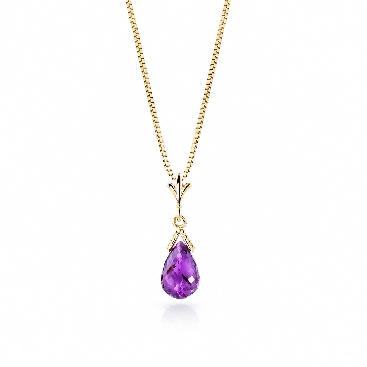 Yellow Gold Amethyst — Radegonda