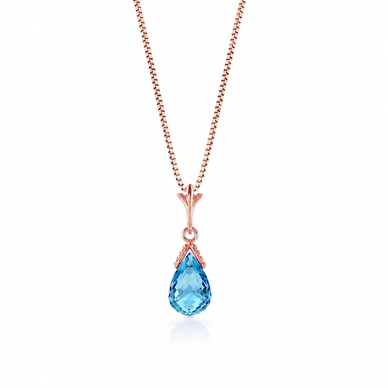 Rose Gold Blue Topaz — Radegonda
