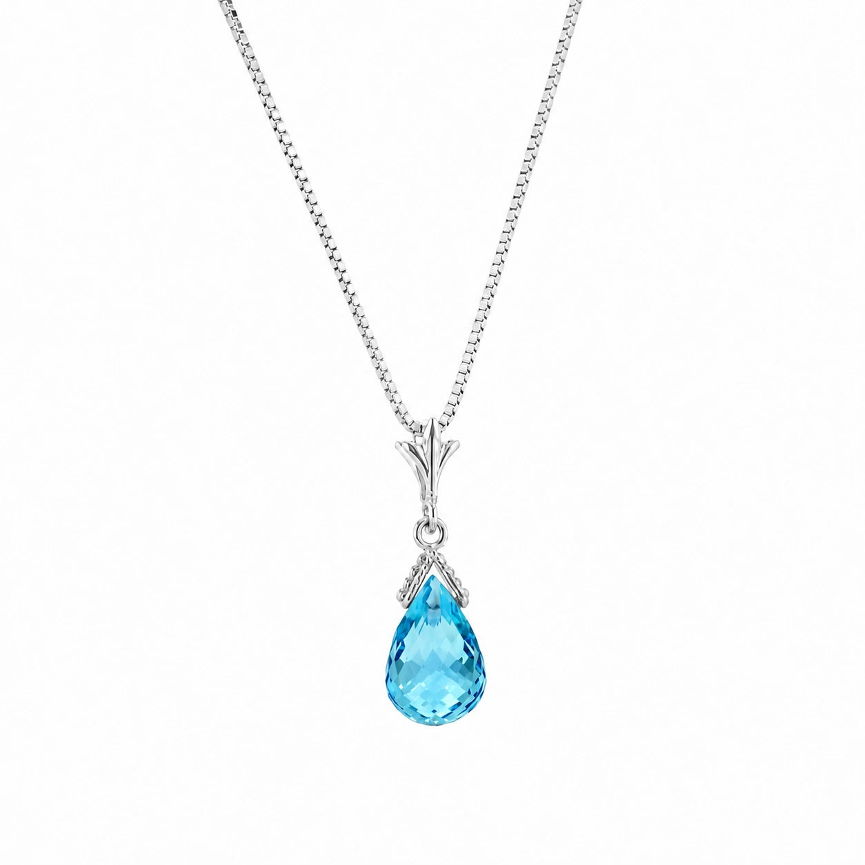White Gold Blue Topaz — Radegonda