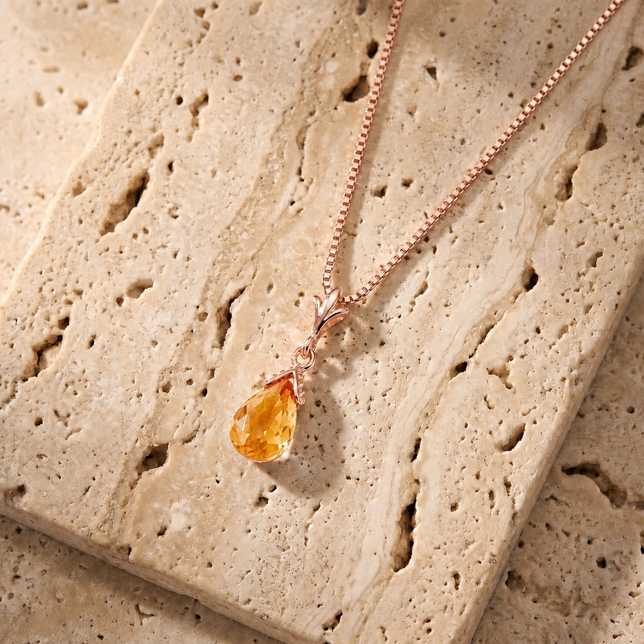Rose Gold Citrine — Radegonda