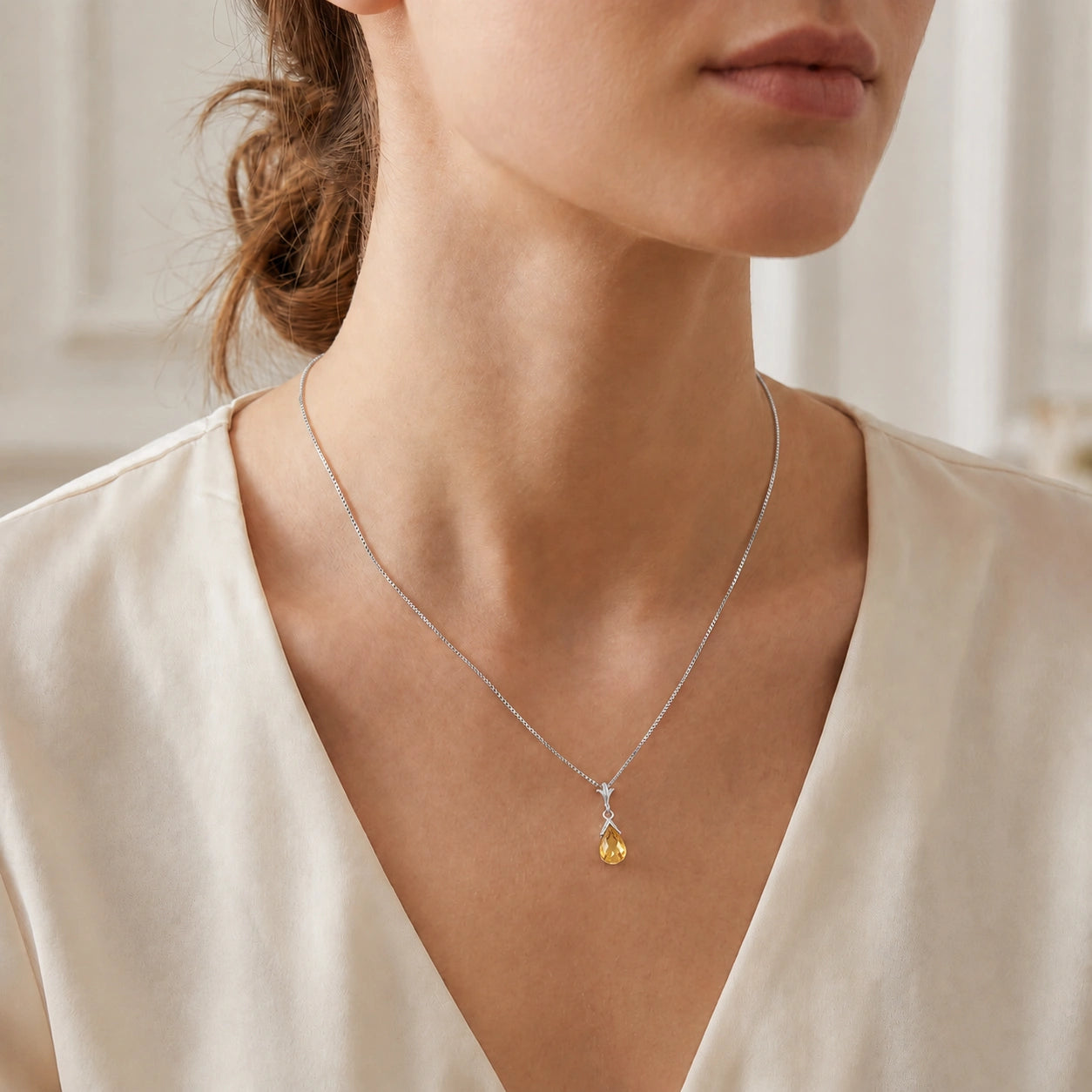 White Gold Citrine — Radegonda