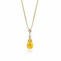Yellow Gold Citrine — Radegonda