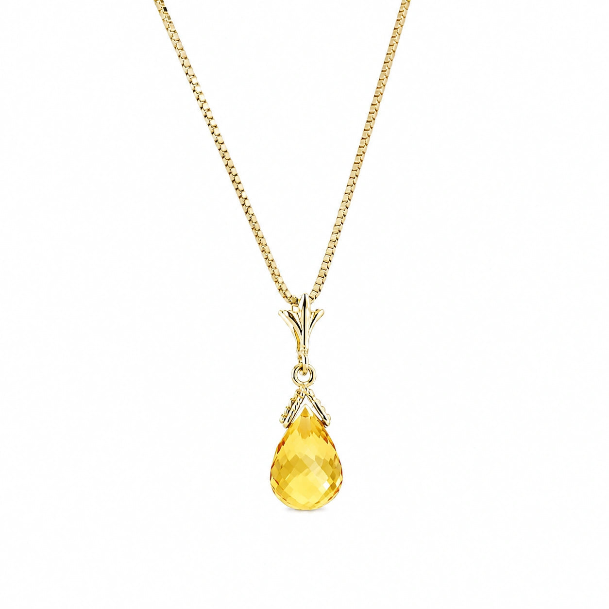 Yellow Gold Citrine — Radegonda