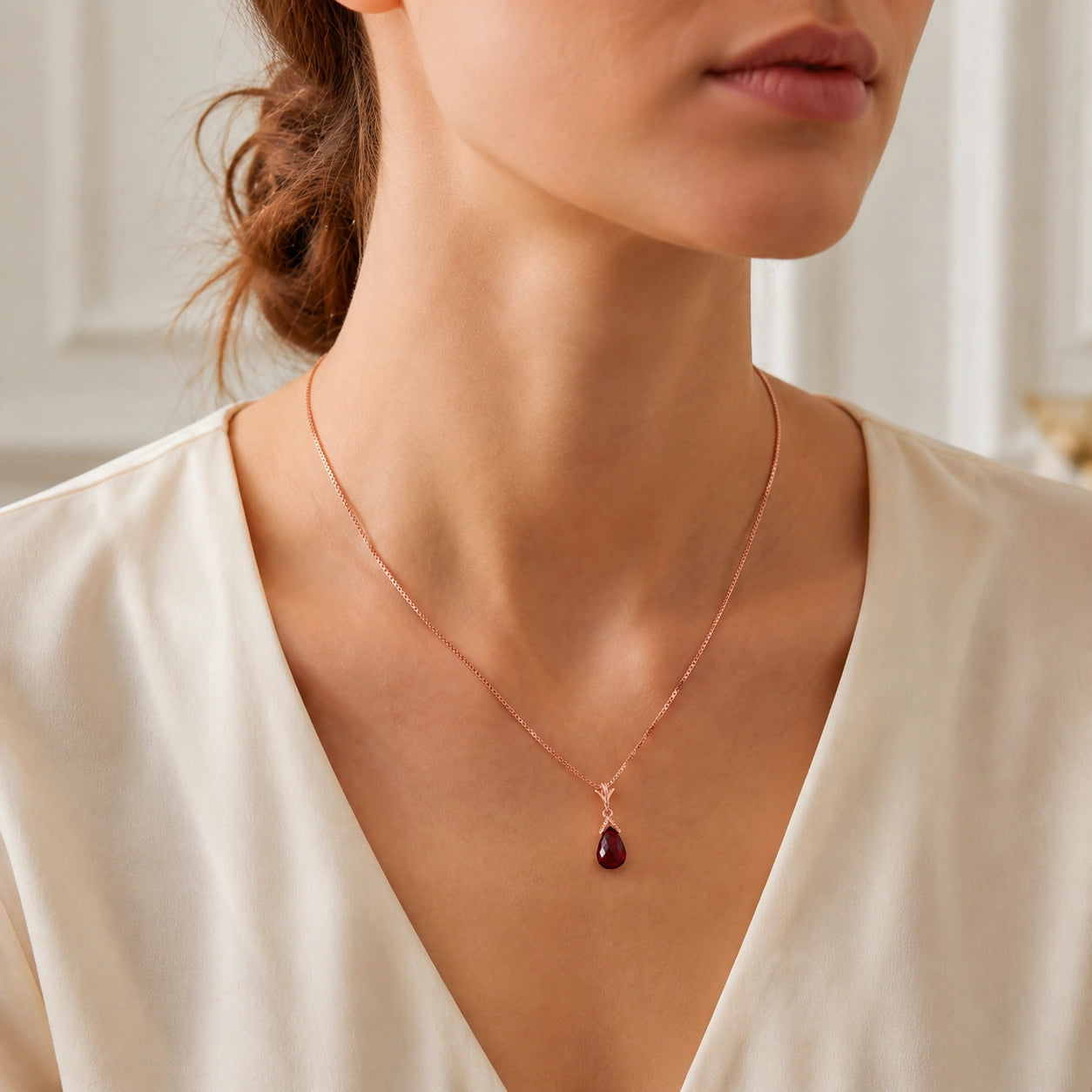 Rose Gold Garnet — Radegonda