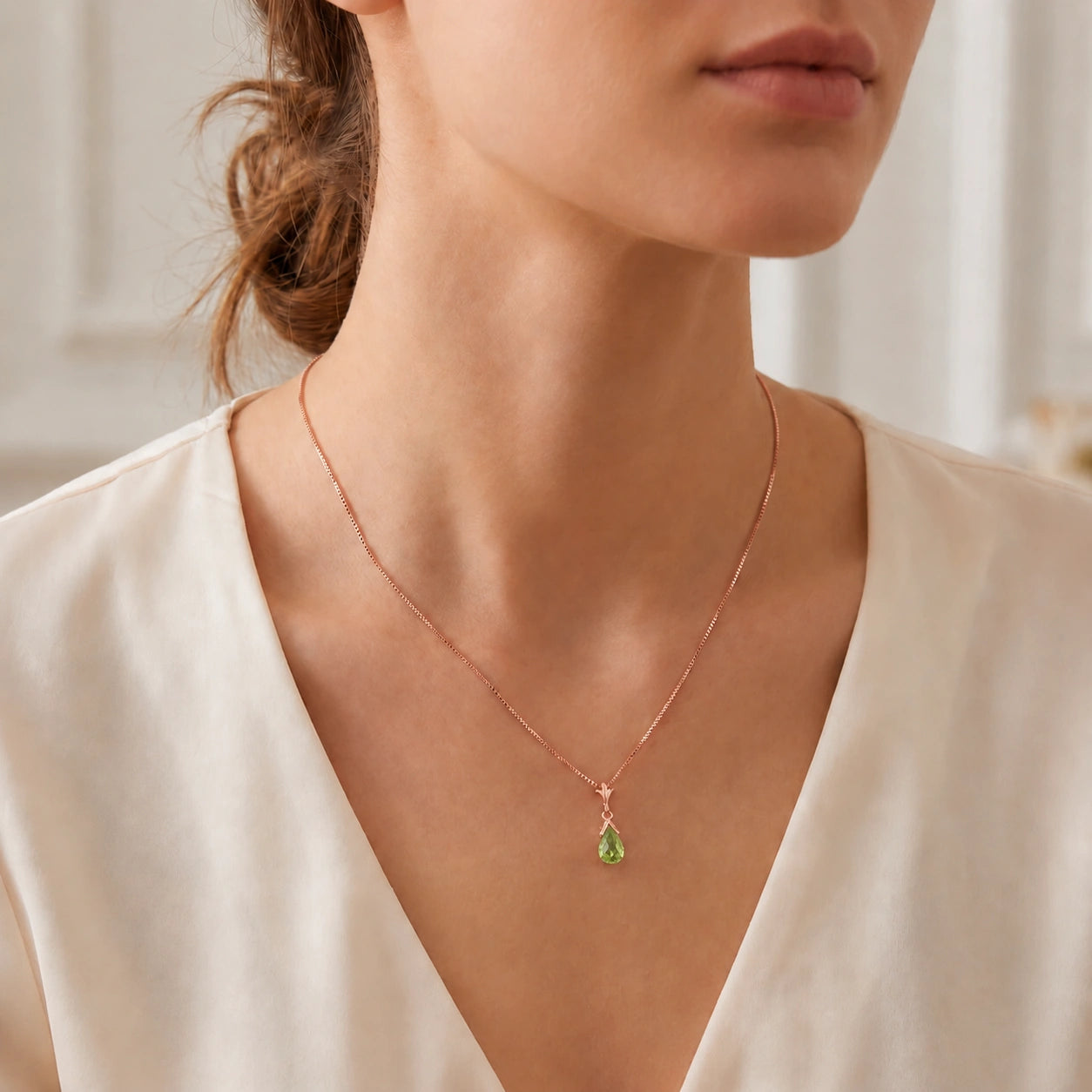 Rose Gold Peridot — Radegonda