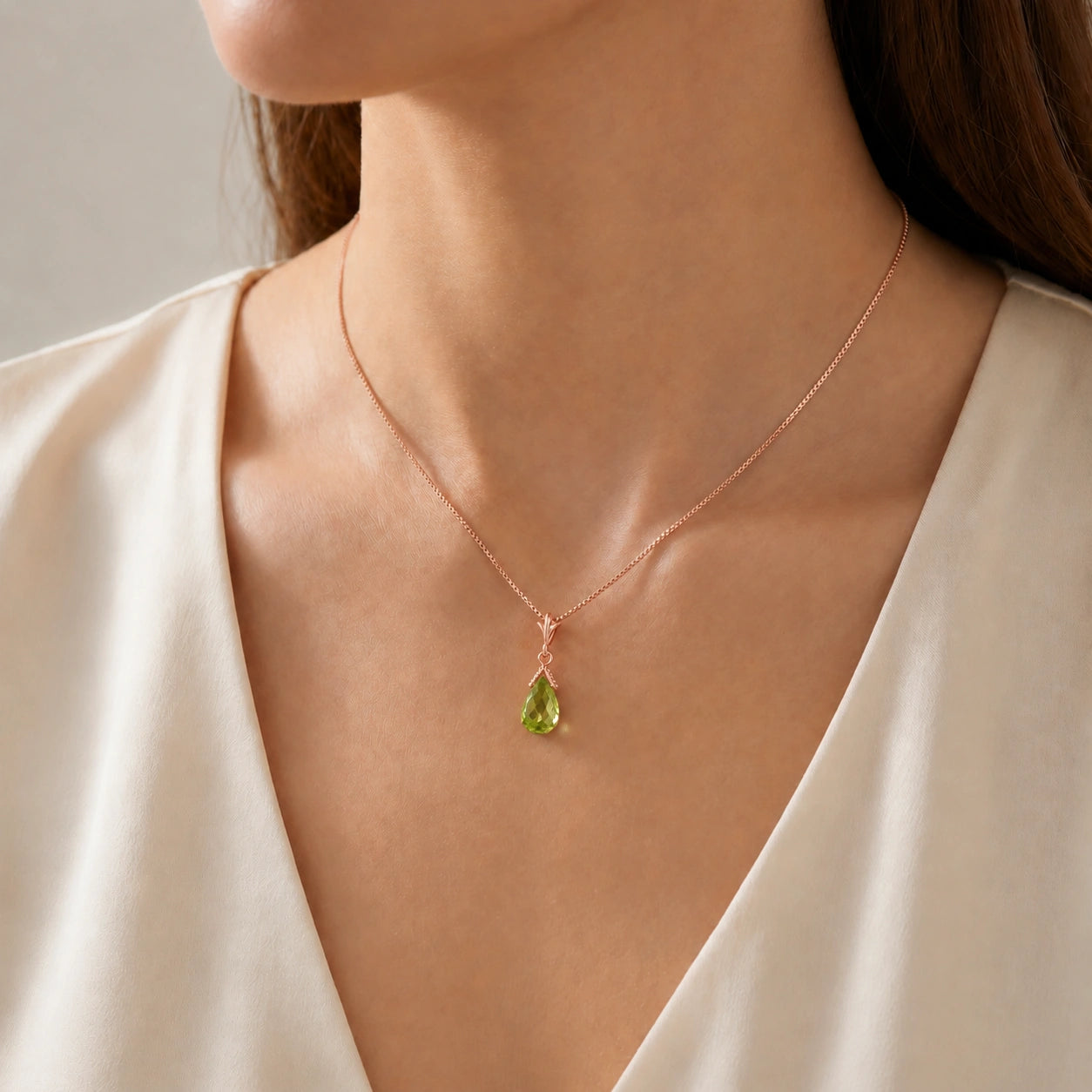 Rose Gold Peridot — Radegonda