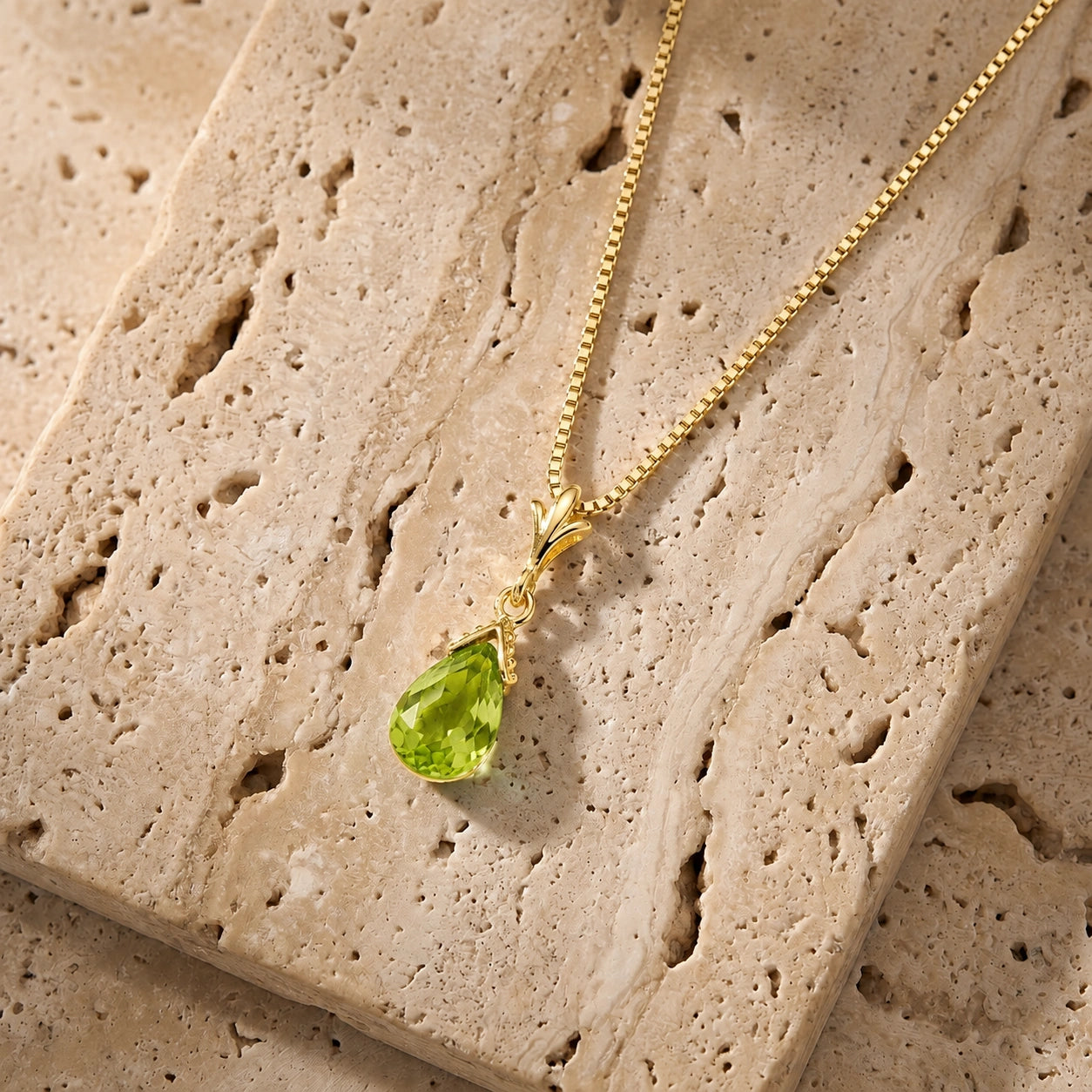 Yellow Gold Peridot — Radegonda