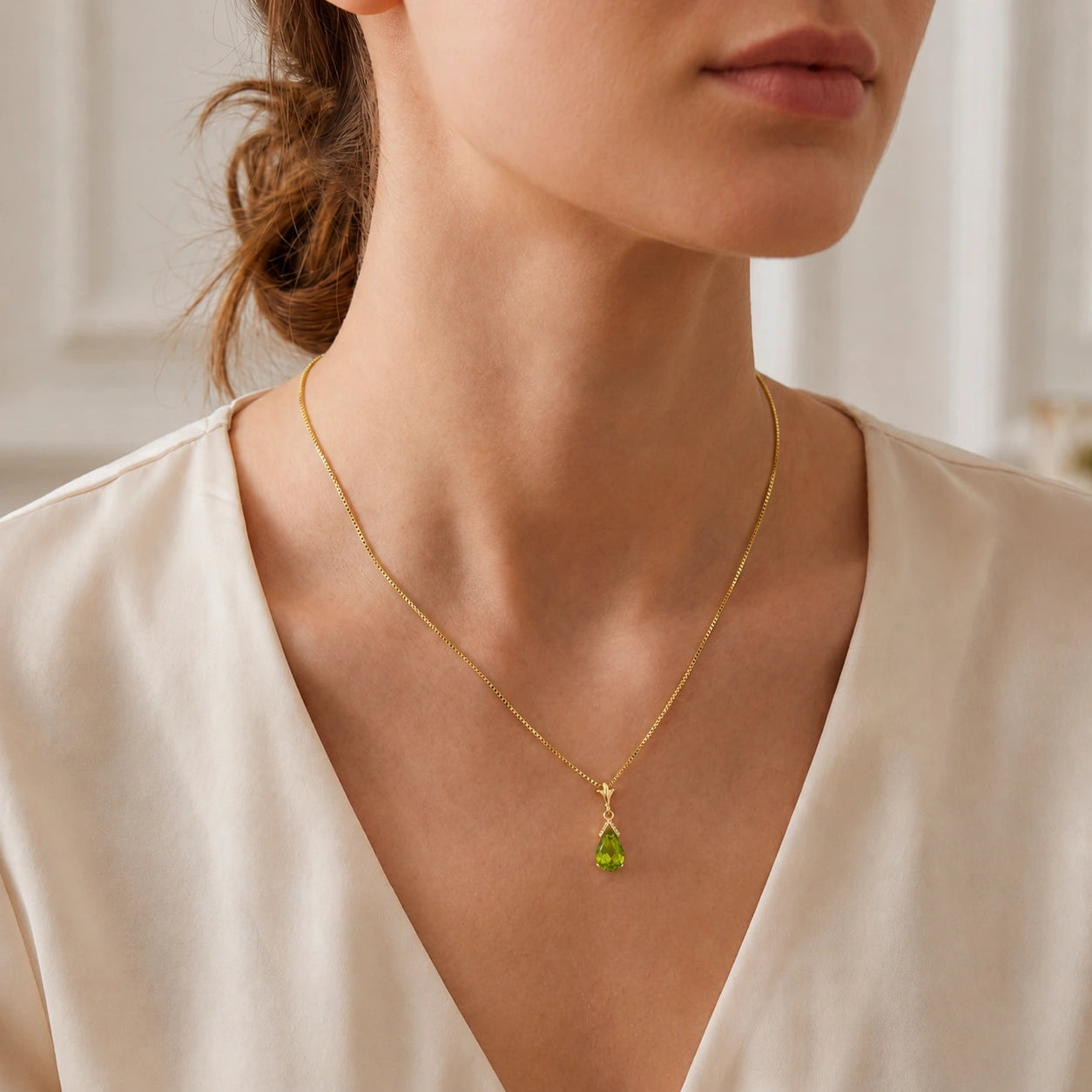 Yellow Gold Peridot — Radegonda