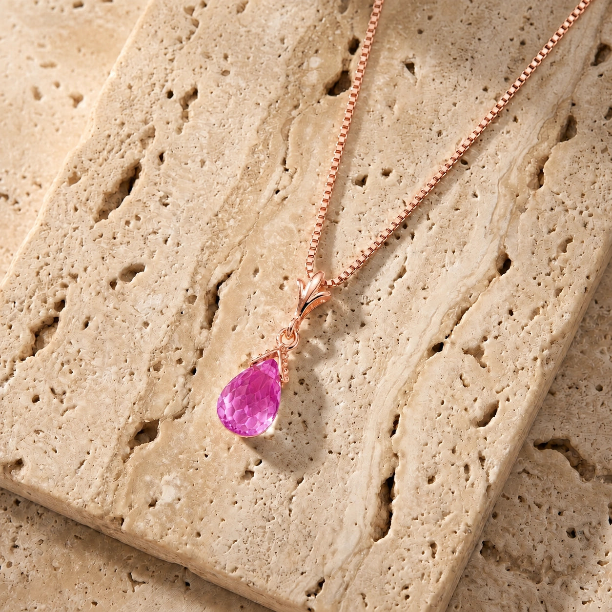 Rose Gold Pink Topaz — Radegonda