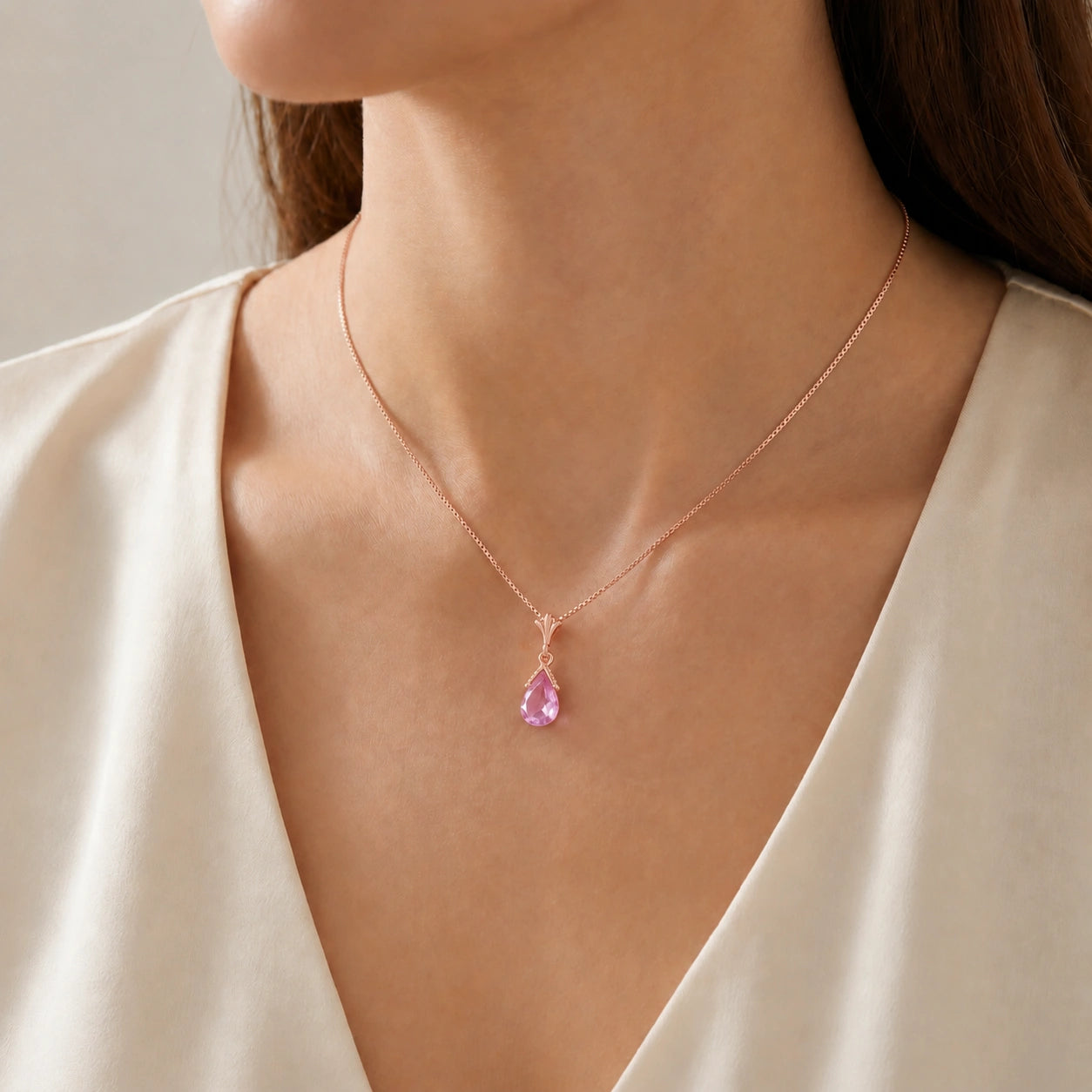 Rose Gold Pink Topaz — Radegonda