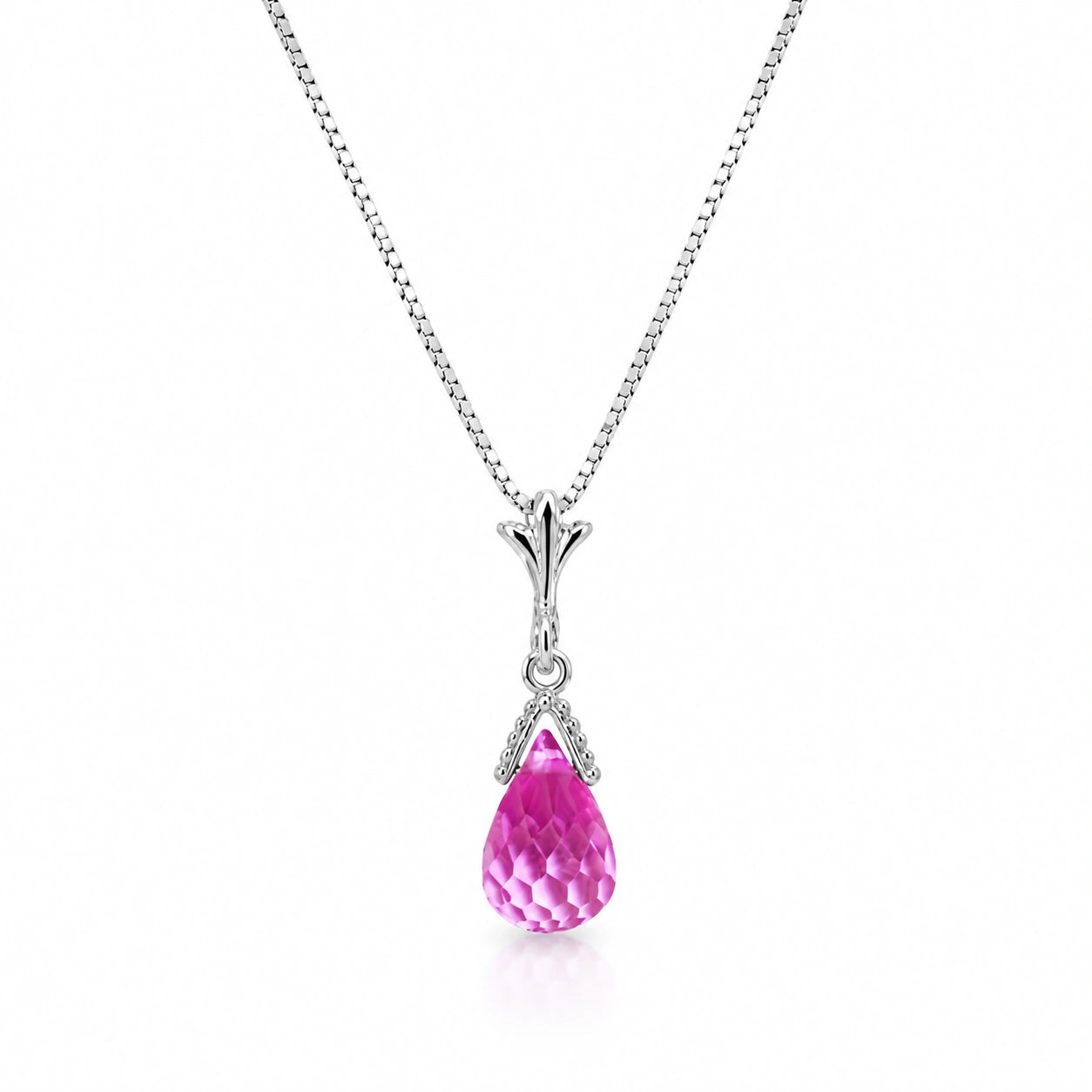 White Gold Pink Topaz — Radegonda