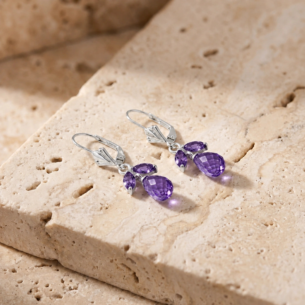 White Gold Amethyst — Liletta