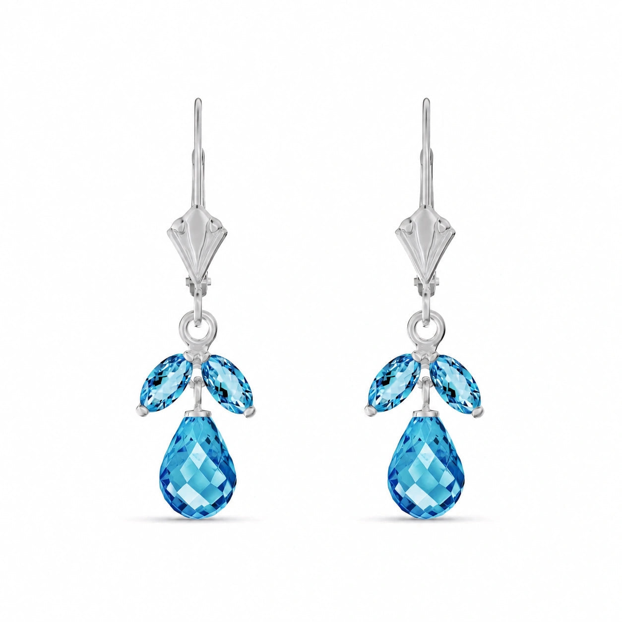 White Gold Blue Topaz — Liletta