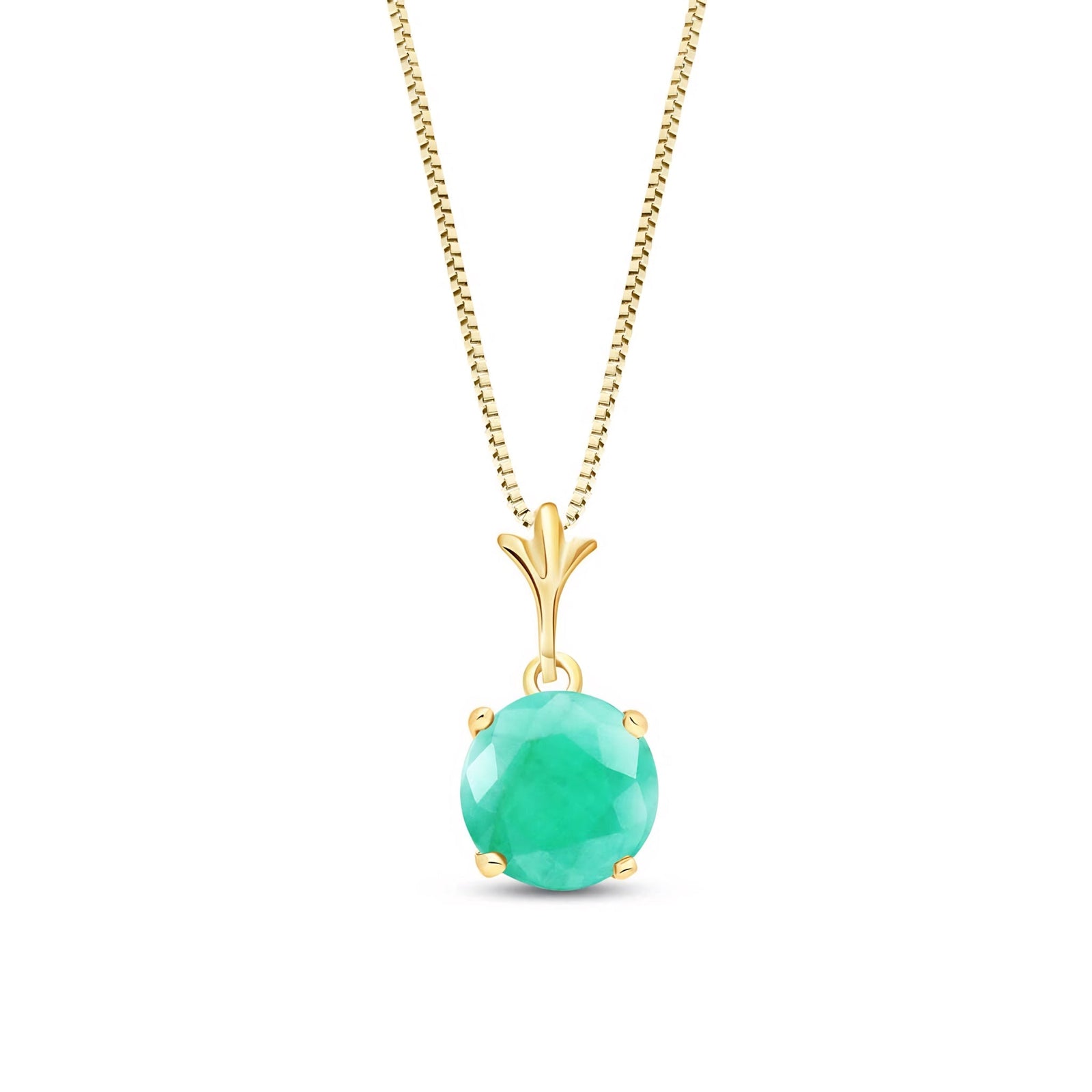 Yellow Gold Petal Rose Necklace Citrine 10K — Liliana