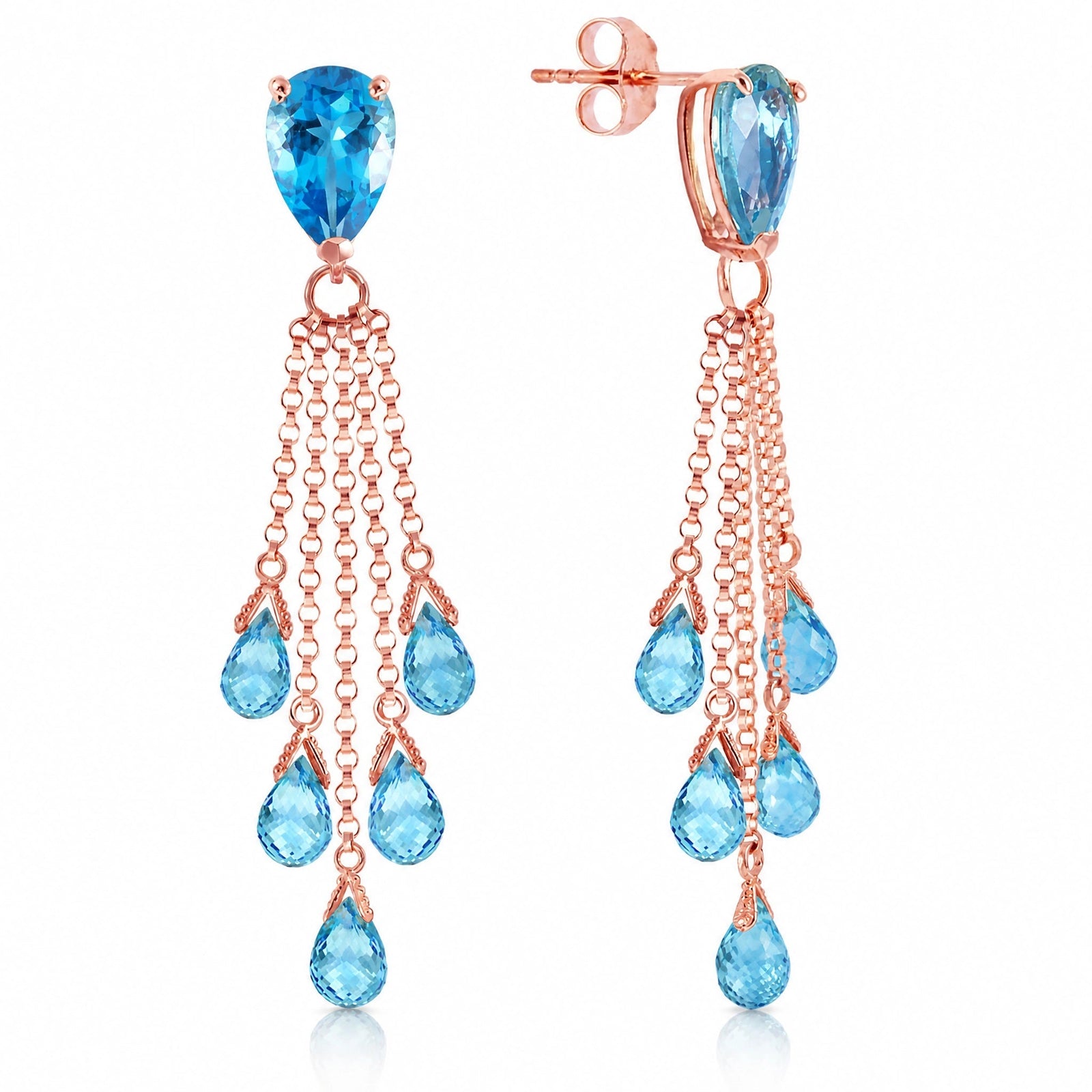 Rose Gold Blue Topaz — Mariaermenegilda