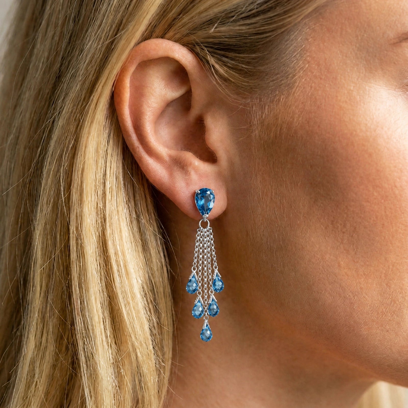 White Gold Blue Topaz — Mariaermenegilda