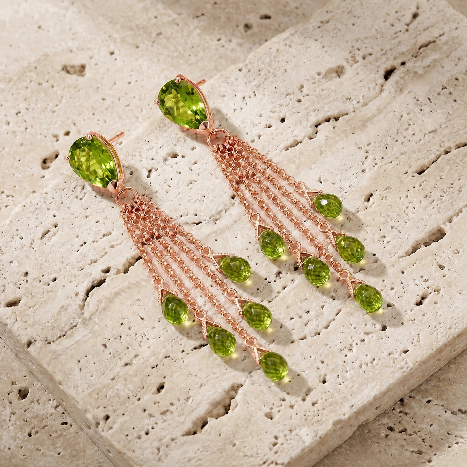 Rose Gold Peridot — Mariaermenegilda