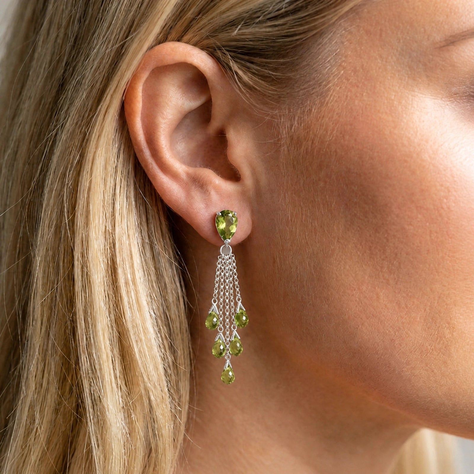 White Gold Peridot — Mariaermenegilda