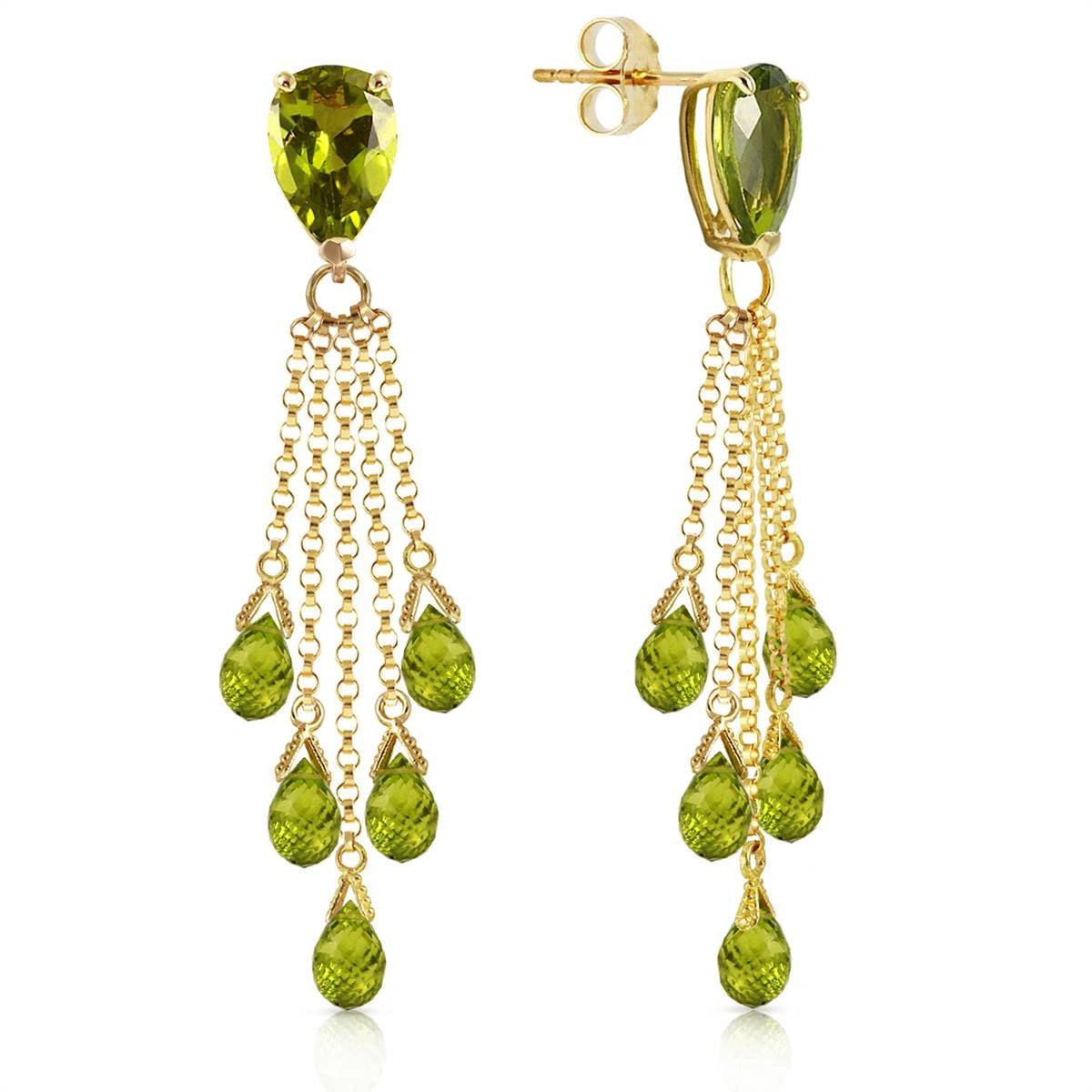 Yellow Gold Peridot — Mariaermenegilda