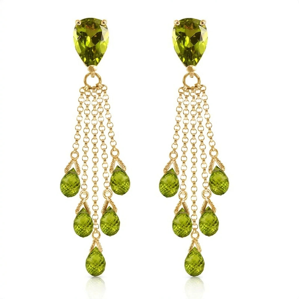 Yellow Gold Peridot — Mariaermenegilda