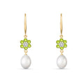 Yellow Gold Celeste Earrings Multi-Gemstone 10K — Giuseppa