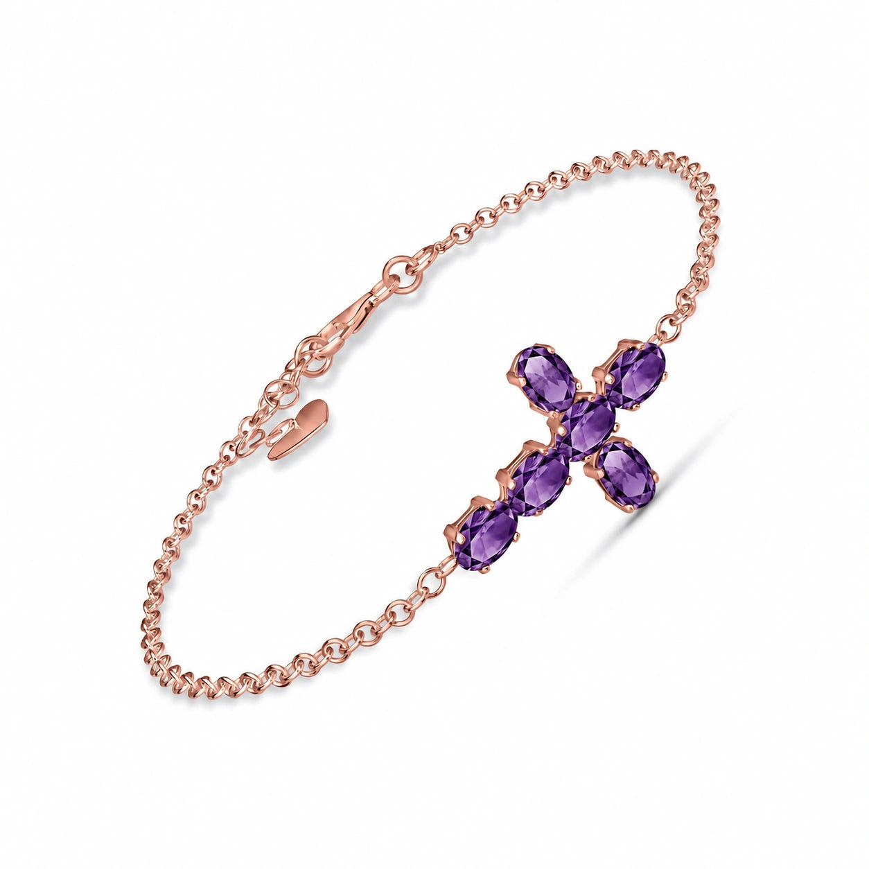 Rose Gold Amethyst — Mariailenia