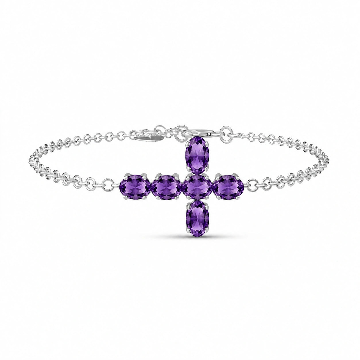 White Gold Amethyst — Mariailenia