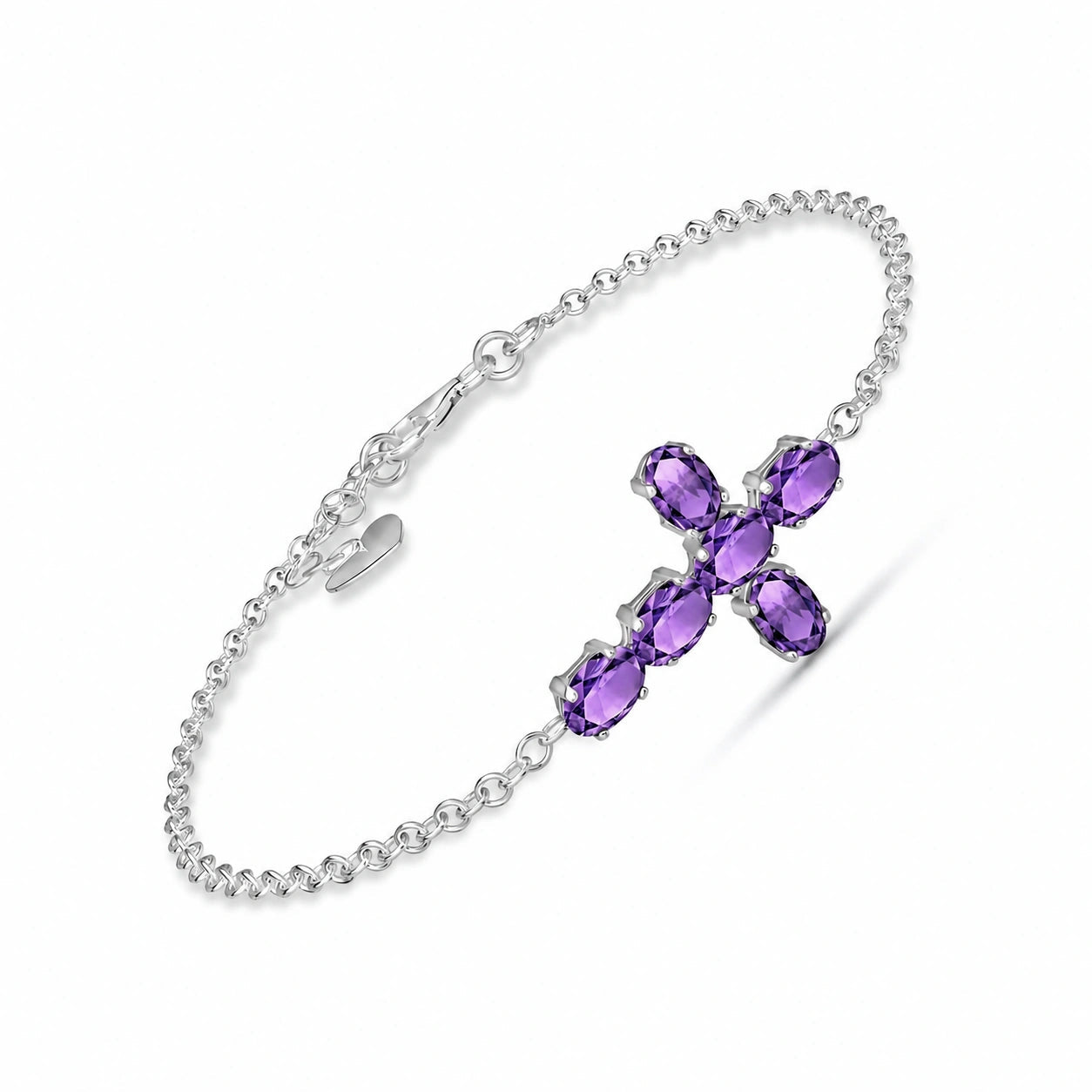 White Gold Amethyst — Mariailenia