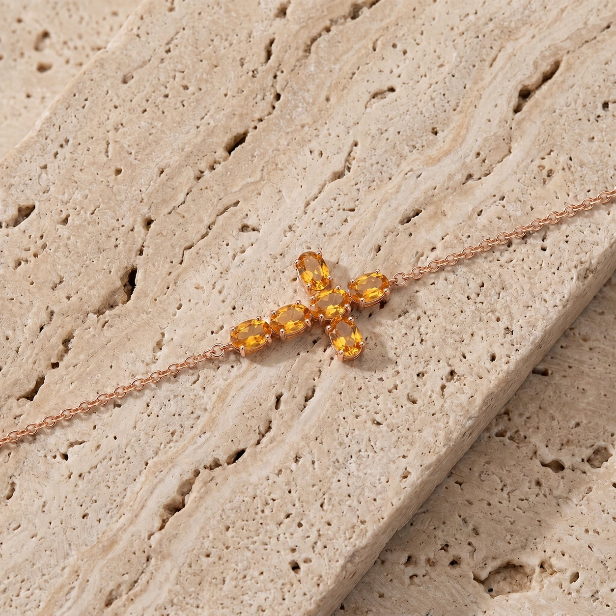 Rose Gold Citrine — Mariailenia