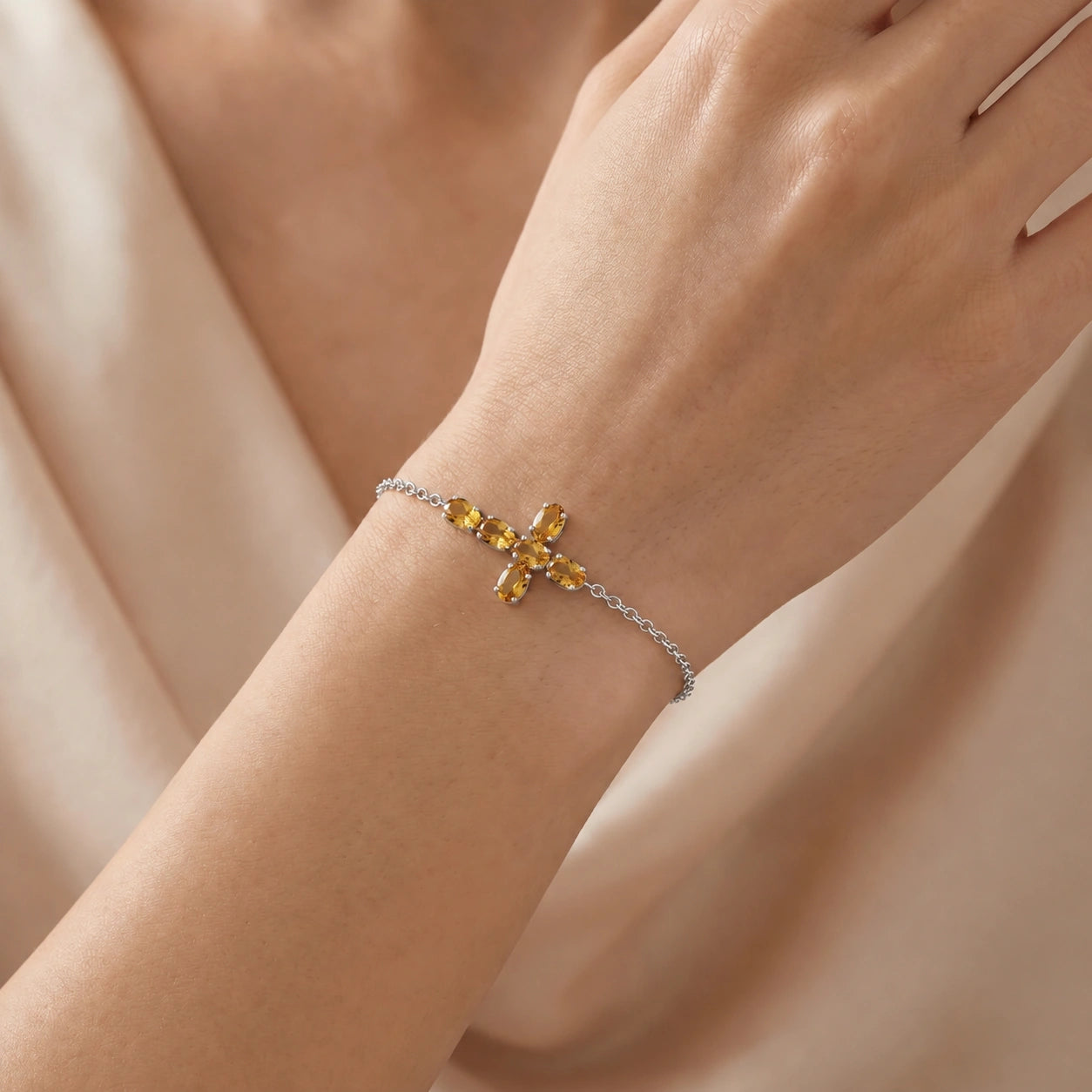 White Gold Citrine — Mariailenia