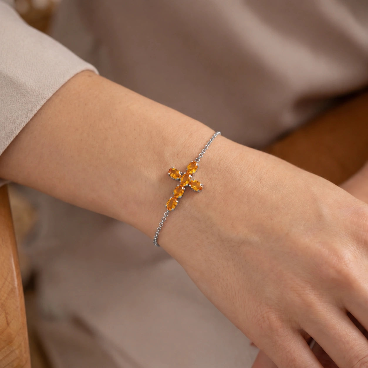 White Gold Citrine — Mariailenia